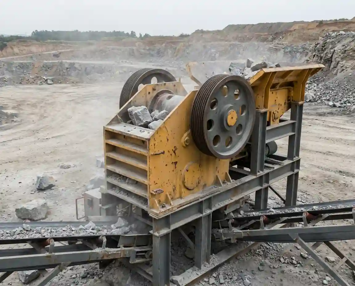 manganese steel jaw crusher